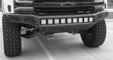 Carica l&#39;immagine nel visualizzatore di Gallery, N-Fab M-RDS Front Bumper 16-17 Chevy Silverado - Gloss Black w/Silver Skid Plate