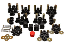 Charger l'image dans la galerie, Energy Suspension 99-04 Ford F-250 4WD Superduty Black Hyper-flex Master Bushing Set