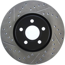 Charger l&#39;image dans la galerie, StopTech 03-09 Chrysler PTCruiser Tur / 03-05 Dodge Neon SRT-4 Front Right Slotted &amp; Drilled Rotor