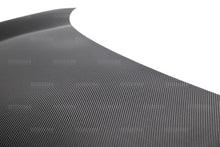 Laden Sie das Bild in den Galerie-Viewer, Seibon 2016-2017 Honda Civic Coupe/Sedan/Hatchback OEM Style Carbon Fiber Hood