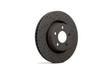 Laden Sie das Bild in den Galerie-Viewer, Hawk Talon 1995 BMW M3 E36 Body Code Drilled and Slotted Rear Brake Rotor Set