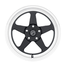 Load image into Gallery viewer, Forgestar F091 17X10 D5 Drag 5X115 ET30 BS6.6 Gloss Black w/ Machine Lip 78.1