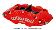 गैलरी व्यूवर में इमेज लोड करें, Wilwood Caliper-Narrow Superlite 6R-LH - Red 1.62/1.12/1.12in Pistons 1.25in Disc