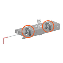 Carica l&#39;immagine nel visualizzatore di Gallery, Curt Replacement Double Lock EZr Safety Chain Anchor Kit
