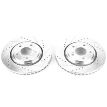 Carica l&#39;immagine nel visualizzatore di Gallery, Power Stop 17-19 Acura MDX Front Evolution Drilled &amp; Slotted Rotors - Pair
