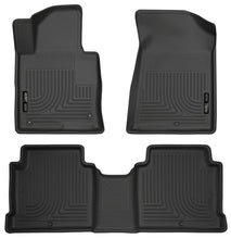 Charger l'image dans la galerie, Husky Liners 2015 Hyundai Sonata Weatherbeater Black Front &amp; 2nd Seat Floor Liners - 2to4wheels