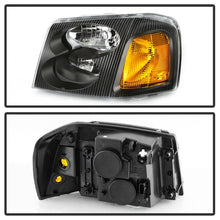 Carica l&#39;immagine nel visualizzatore di Gallery, xTune 02-09 GMC Envoy OEM Style Headlights - Black (HD-JH-GEN02-AM-BK)