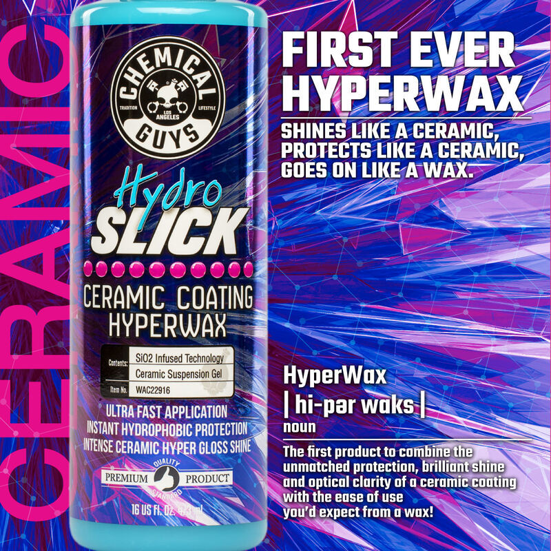 Chemical Guys HydroSlick SiO2 Ceramic Wax - 16oz - Single