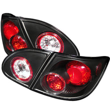 Carica l&#39;immagine nel visualizzatore di Gallery, Spyder Toyota Corolla 03-08 Euro Style Tail Lights Black ALT-YD-TC03-BK