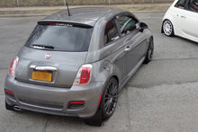 Charger l'image dans la galerie, Rally Armor 12+ Fiat 500 (Pop/Sport/Lounge/Abarth) Black Mud Flap w/ Red Logo