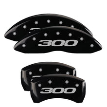 Charger l&#39;image dans la galerie, MGP 4 Caliper Covers Engraved Front &amp; Rear MGP Black finish silver ch