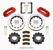Charger l&#39;image dans la galerie, Wilwood TX6R Rear Kit 16.00in Red 1999-2010 GM H2 / 2500 4.63 Cntr