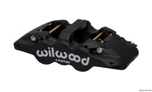 गैलरी व्यूवर में इमेज लोड करें, Wilwood Caliper-Aero4 - Black Anodize 1.12/1.12in Pistons 1.25in Disc