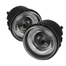 Carica l&#39;immagine nel visualizzatore di Gallery, Spyder Dodge Charger 06-10/Caravan 05-07Halo Projector Fog Lights w/swch Clear FL-P-DCH05-HL