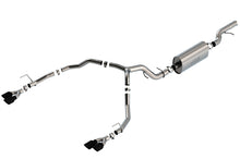 गैलरी व्यूवर में इमेज लोड करें, Borla 21-22 Chevrolet Tahoe 6.2L V8 2/4WD 4DR T-304 SS Touring Cat-Back Exhaust w/ Black Chrome Tips