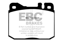 Carica l&#39;immagine nel visualizzatore di Gallery, EBC 76-79 Mercedes-Benz 230 Greenstuff Front Brake Pads