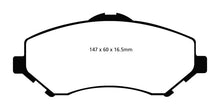 गैलरी व्यूवर में इमेज लोड करें, EBC 08-11 Chrysler Town &amp; Country 3.3 Greenstuff Front Brake Pads