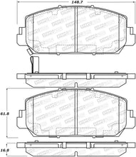 Laden Sie das Bild in den Galerie-Viewer, StopTech 13-18 Acura RDX Street Performance Front Brake Pads