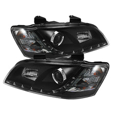 Laden Sie das Bild in den Galerie-Viewer, Spyder Pontiac G8 08-09 Projector Headlights DRL Black High H1 Low H7 PRO-YD-PG808-DRL-BK