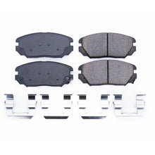 Carica l&#39;immagine nel visualizzatore di Gallery, Power Stop 06-11 Hyundai Azera Front Z17 Evolution Ceramic Brake Pads w/Hardware