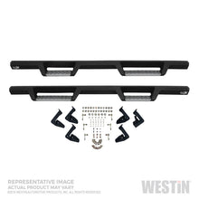गैलरी व्यूवर में इमेज लोड करें, Westin/HDX Stainless 15-18 Ford F-150 SC/17-18 F-250/F-350 CC Drop Nerf Step Bars - Textured Black
