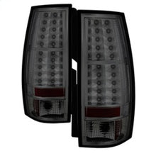 Carica l&#39;immagine nel visualizzatore di Gallery, Spyder Chevy Suburban/GMC Yukon/Yukon Denali 07-14 LED Tail Lights Smke ALT-YD-CSUB07-LED-SM