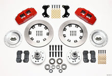 गैलरी व्यूवर में इमेज लोड करें, Wilwood Dynapro 6 Front Hub Kit 12.19in Red WWE ProSpindle