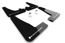Cargar imagen en el visor de la galería, Rally Armor 2022 Tesla Model X Black UR Mud Flap w/ White Logo
