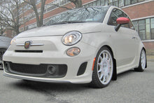 Charger l'image dans la galerie, Rally Armor 12+ Fiat 500 (Pop/Sport/Lounge/Abarth) Black Mud Flap w/ Grey Logo