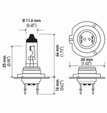 गैलरी व्यूवर में इमेज लोड करें, Hella Bulb H7 12V 55W Px26D T4625 +50 (2)
