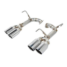 Laden Sie das Bild in den Galerie-Viewer, Remark 2015+ Subaru WRX STi VA Axle Back Exhaust w/Stainless Steel Double Wall Tip 4in