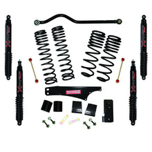 Cargar imagen en el visor de la galería, Skyjacker Long Travel 3.5in-4in Lift Kit w/Black Max Shocks 07-18 Jeep Wrangler JK 4 Door 4WD
