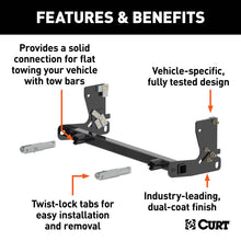 Load image into Gallery viewer, Curt 2020-2021 Jeep Gladiator Custom Tow Bar Base Plate
