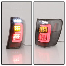 Charger l&#39;image dans la galerie, Spyder 99-04 Jeep Grand Cherokee - Light Bar Led Tail Lights - Black - ALT-YD-JGC99V3-BK