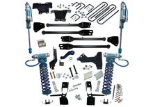 Carica l&#39;immagine nel visualizzatore di Gallery, Superlift 17-19 Ford F-250 SD 6in 4in Lift Kit w/4-Link King Front Coilovers/Rear Reservoir Shocks