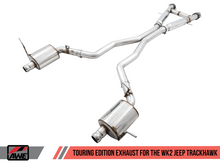 Cargar imagen en el visor de la galería, AWE Tuning 2020 Jeep Grand Cherokee SRT/Trackhawk Touring Edition Exhaust - Use w/Stock Tips
