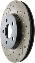 Carica l&#39;immagine nel visualizzatore di Gallery, StopTech Slotted &amp; Drilled Sport Brake Rotor