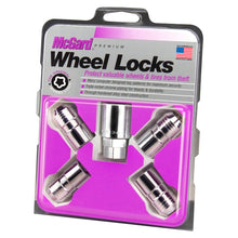 Laden Sie das Bild in den Galerie-Viewer, McGard Wheel Lock Nut Set - 4pk. (Cone Seat) M14X1.5 / 21mm &amp; 22mm Dual Hex / 1.639in. L - Chrome