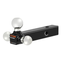 Carica l&#39;immagine nel visualizzatore di Gallery, Curt Multi-Ball Mount (2in Hollow Shank 1-7/8in 2in &amp; 2-5/16in Chrome Balls)