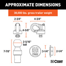 Load image into Gallery viewer, Curt GM Puck System Kit 38K
