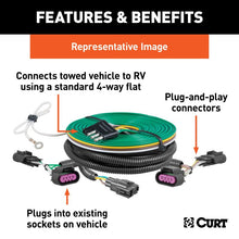 Load image into Gallery viewer, Curt 19-21 Ford Ranger Custom Towed-Vehicle RV Wiring Harness