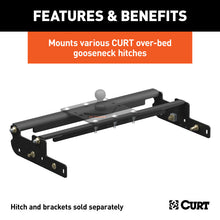 Load image into Gallery viewer, Curt 99-15 Ford F-350 Super Duty Over-Bed Gooseneck Installation Brackets