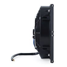 गैलरी व्यूवर में इमेज लोड करें, Mishimoto Universal 10in. Heavy-Duty Oil Cooler Fan Shroud - Micro Wrinkle Black