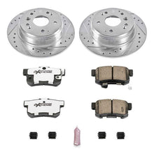 Carica l&#39;immagine nel visualizzatore di Gallery, Power Stop 04-08 Acura TL Rear Z26 Street Warrior Brake Kit