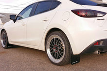 Load image into Gallery viewer, Rally Armor 2014+ Mazda3/Mazdaspeed3 UR Black Mud Flap w/ Red Logo