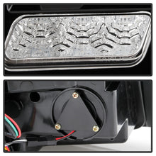Carica l&#39;immagine nel visualizzatore di Gallery, Spyder 10-12 Ford Mustang Red Light Bar LED Sequential Tail Lights - Blk ALT-YD-FM10-RBLED-BK
