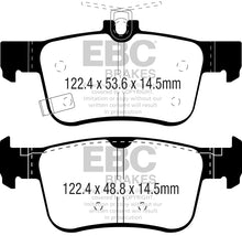 Carica l&#39;immagine nel visualizzatore di Gallery, EBC 2016+ Honda Civic Coupe 1.5L Turbo Greenstuff Rear Brake Pads