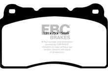 गैलरी व्यूवर में इमेज लोड करें, EBC 04-08 Acura TL 3.2 (Manual)(Brembo) Greenstuff Front Brake Pads