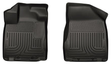Laden Sie das Bild in den Galerie-Viewer, Husky Liners 13 Nissan Pathfinder Weatherbeater Black Front Floor Liners