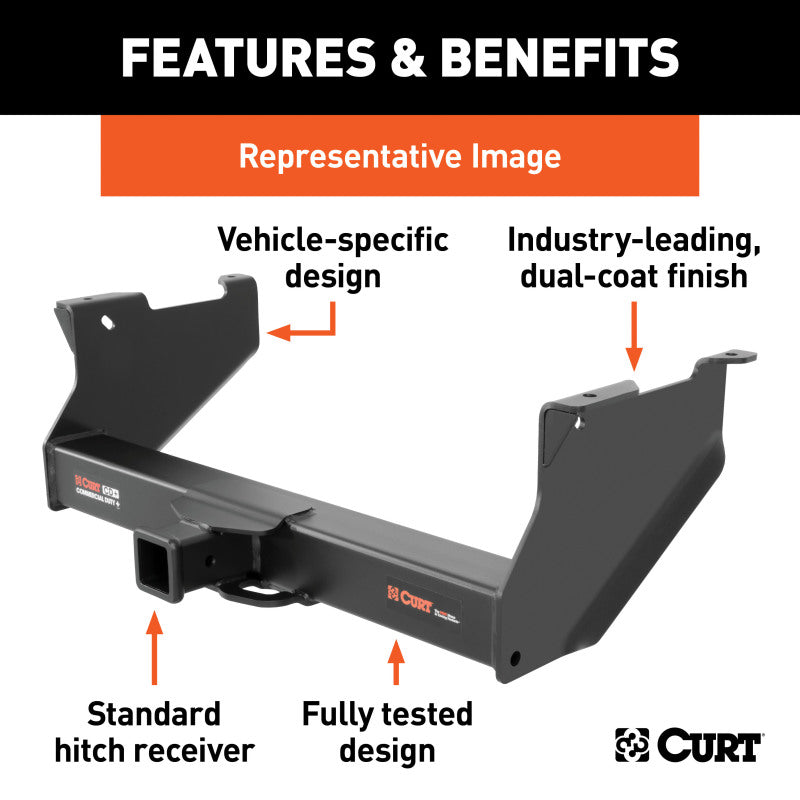 Curt Commercial Duty Class 5 Trailer Hitch w/2-1/2in Receiver